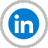 linkedin social icon